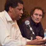 Dany Laferriére and David Homel.  Credit: Sanja Frkovic