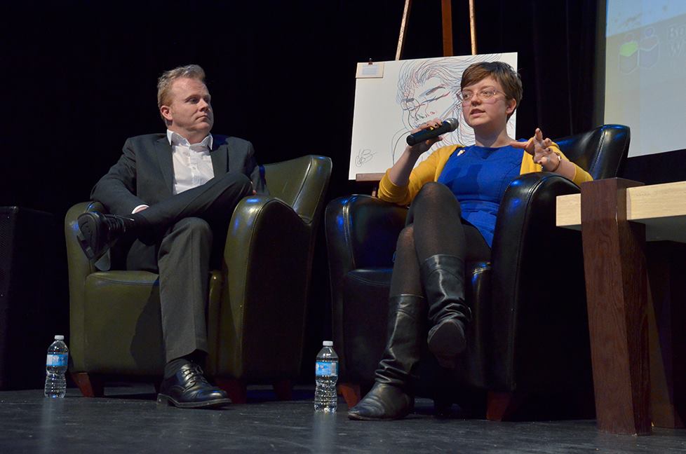 Scott Chantler and Marta Chudolinska