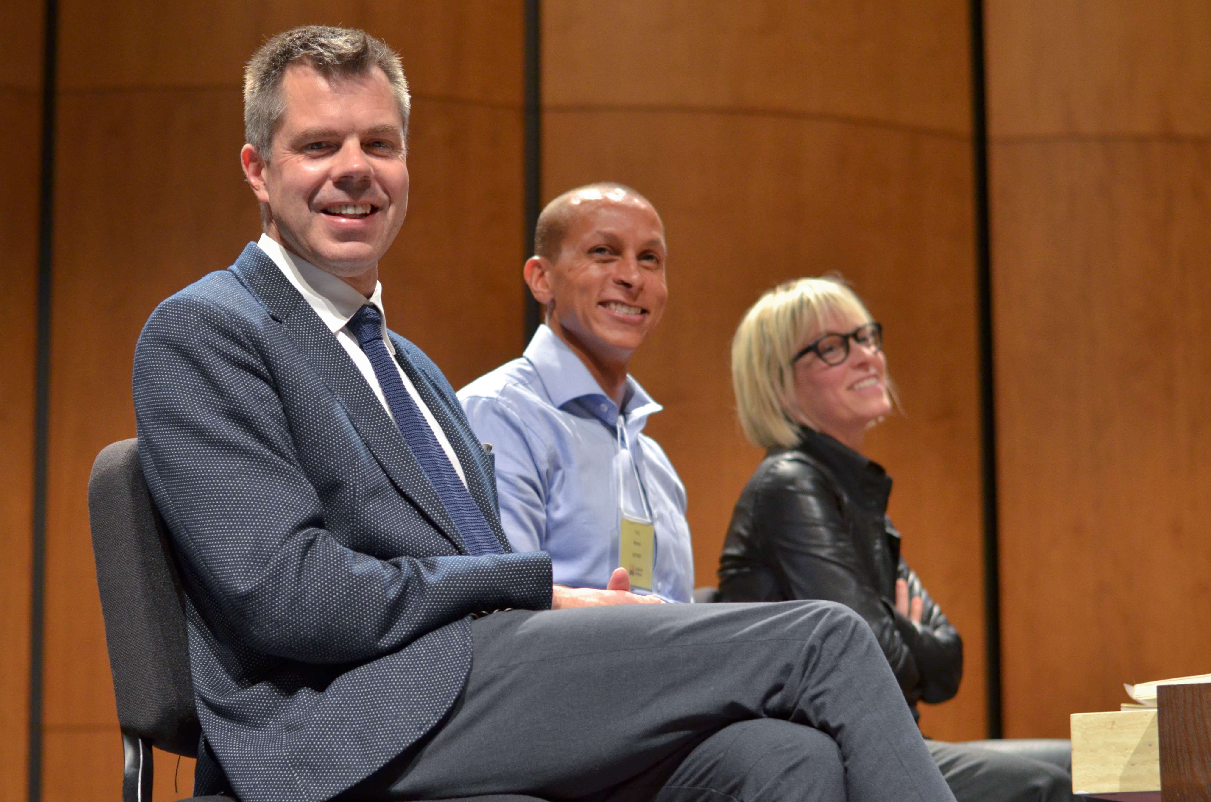 Russell Smith, Craig Shreve, Martine Delvaux